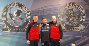 Trenérský tým starší přípravky navštívil akademii Blackburnu Rovers