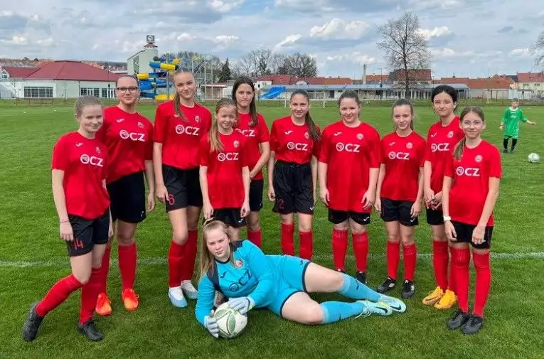 Žákyně ČSK Uherský Brod porazily v městském derby Orel
