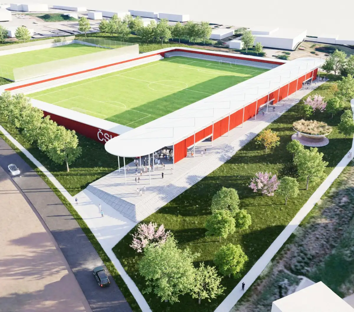 ČSK plánuje výstavbu nového fotbalového stadionu