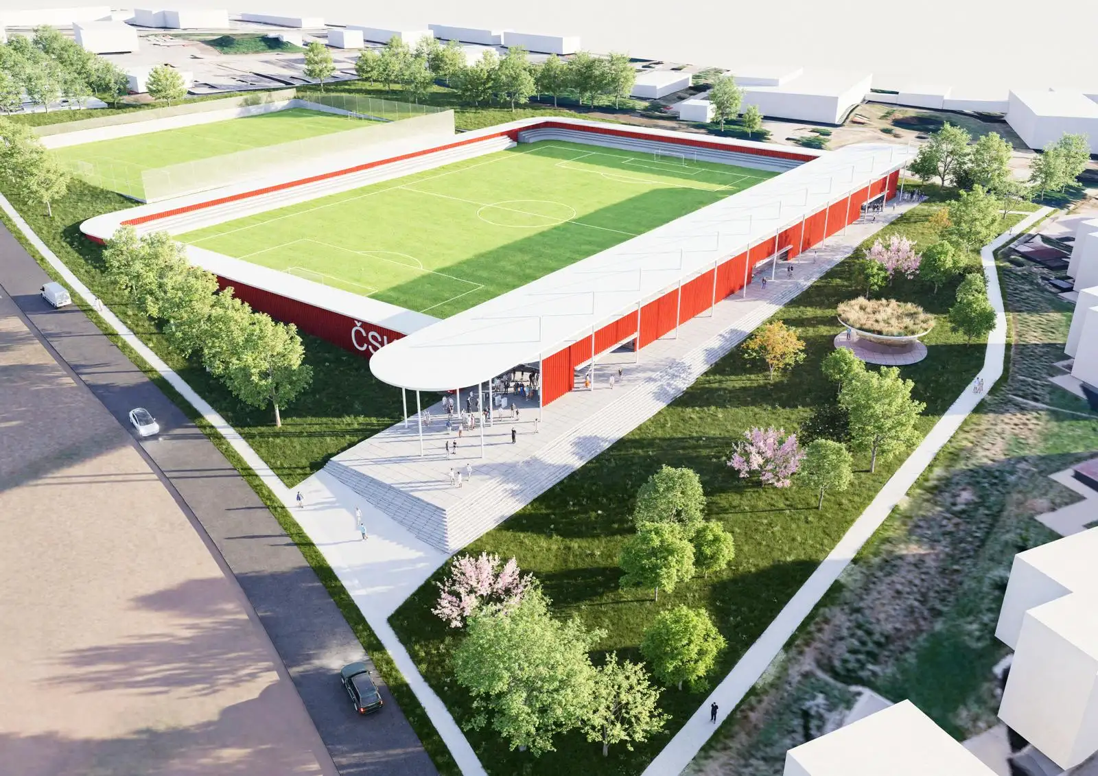 ČSK plánuje výstavbu nového fotbalového stadionu