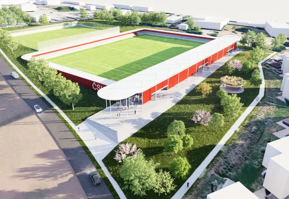ČSK plánuje výstavbu nového fotbalového stadionu