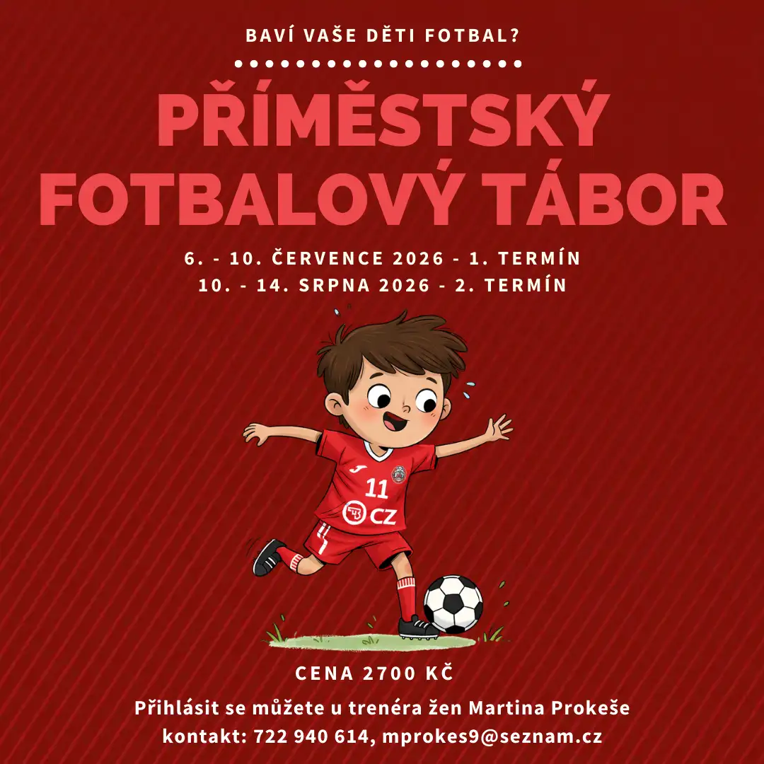 Příměstské fotbalové tábory 2026