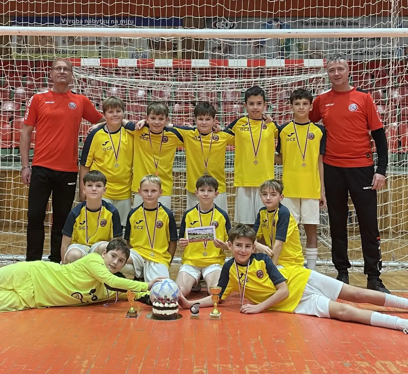 Bronz v Hluku jako tečka za úspěšným rokem mladších žáků ročníku 2014